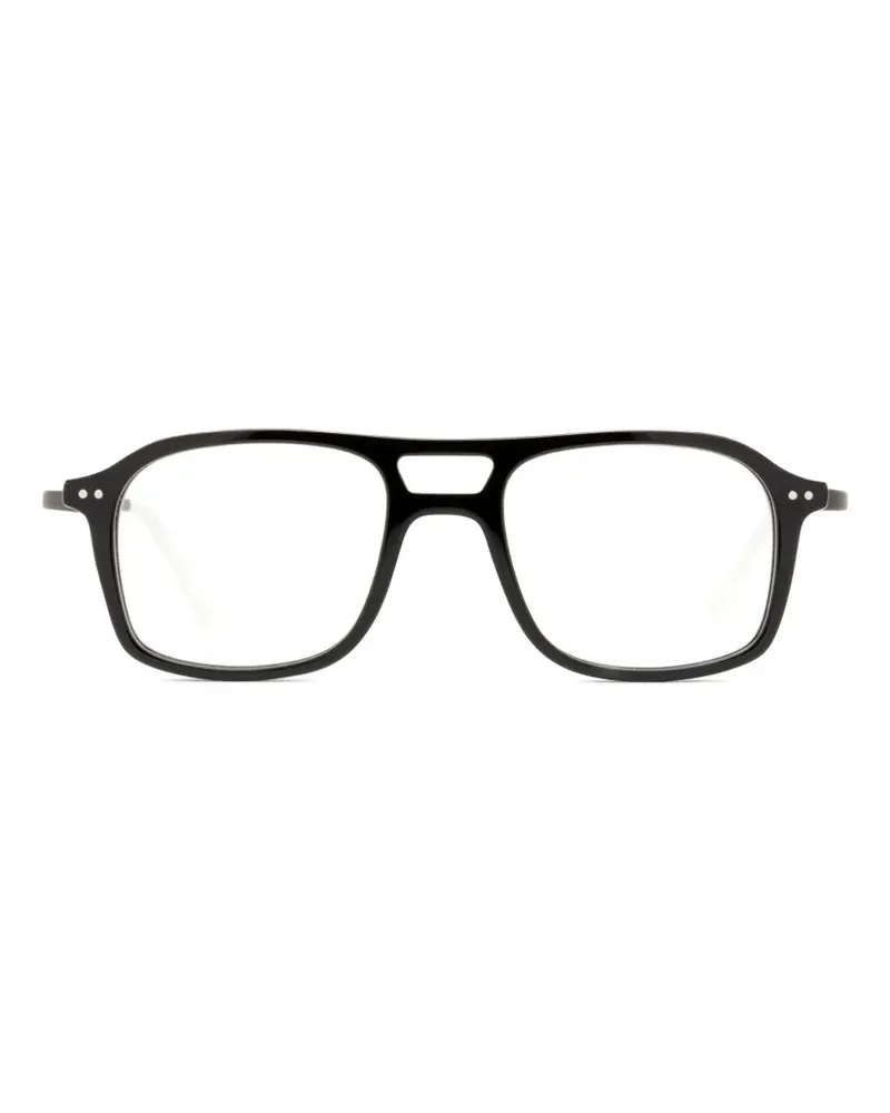Eyepetizer Big Sur pilot-frame glasses - Schwarz Schwarz