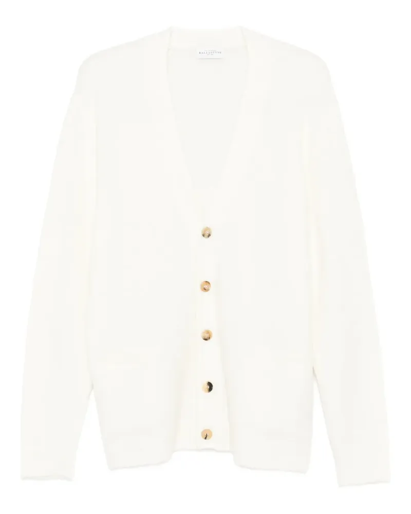 Ballantyne Cardigan mit V-Ausschnitt - Nude Nude