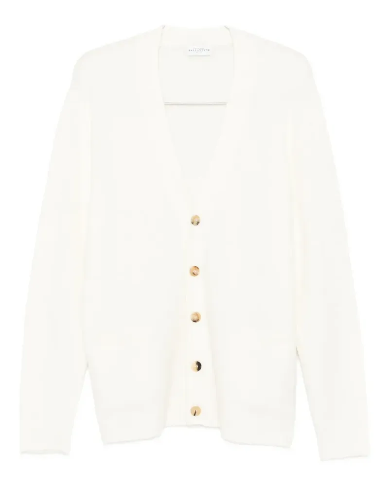 Ballantyne Cardigan mit V-Ausschnitt - Nude Nude