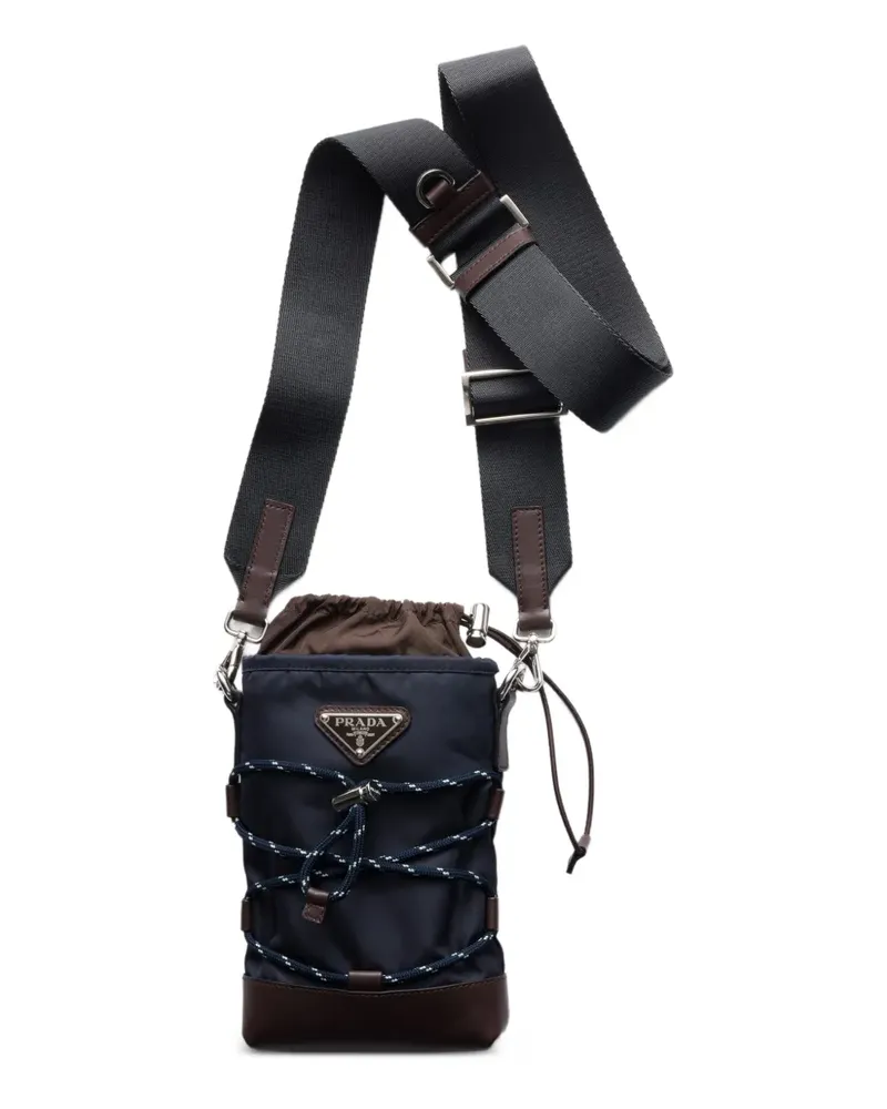 Prada Speedrock Re-Nylon Smartphone-Hülle - Blau Blau