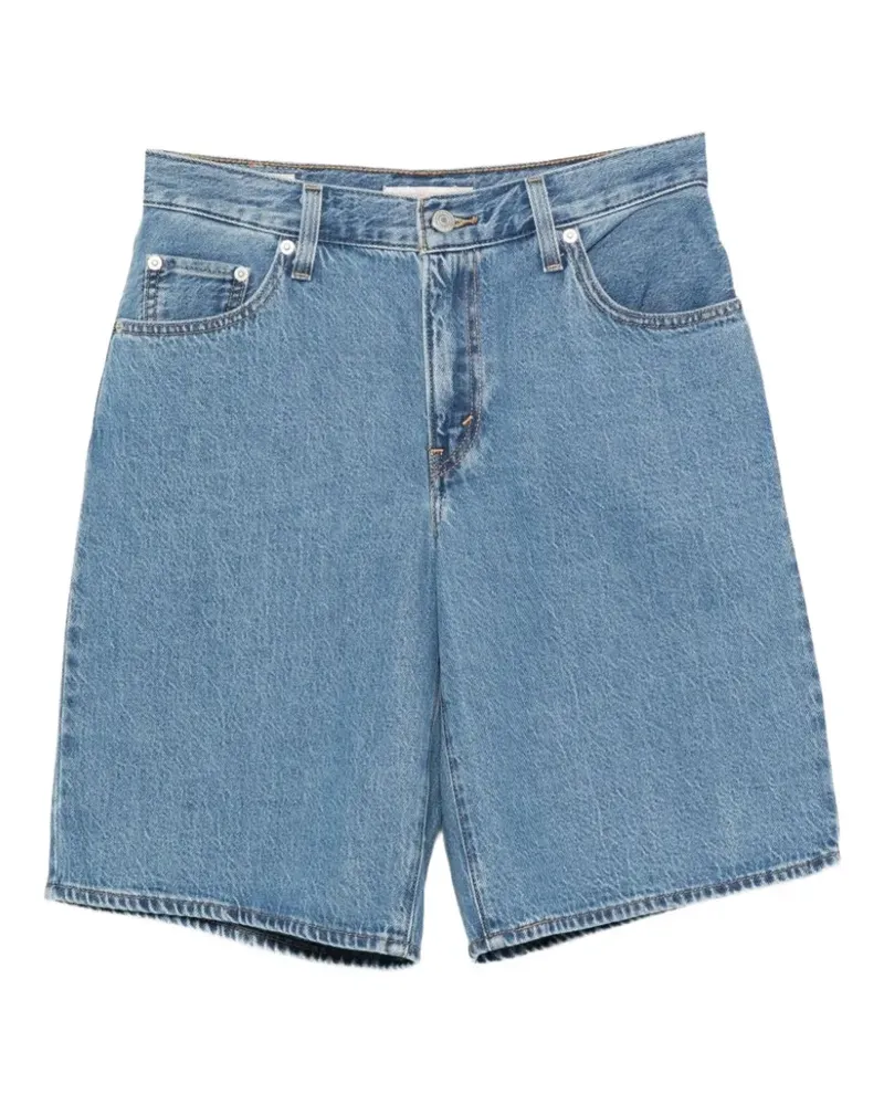 Levi's high-waisted denim shorts - Blau Blau