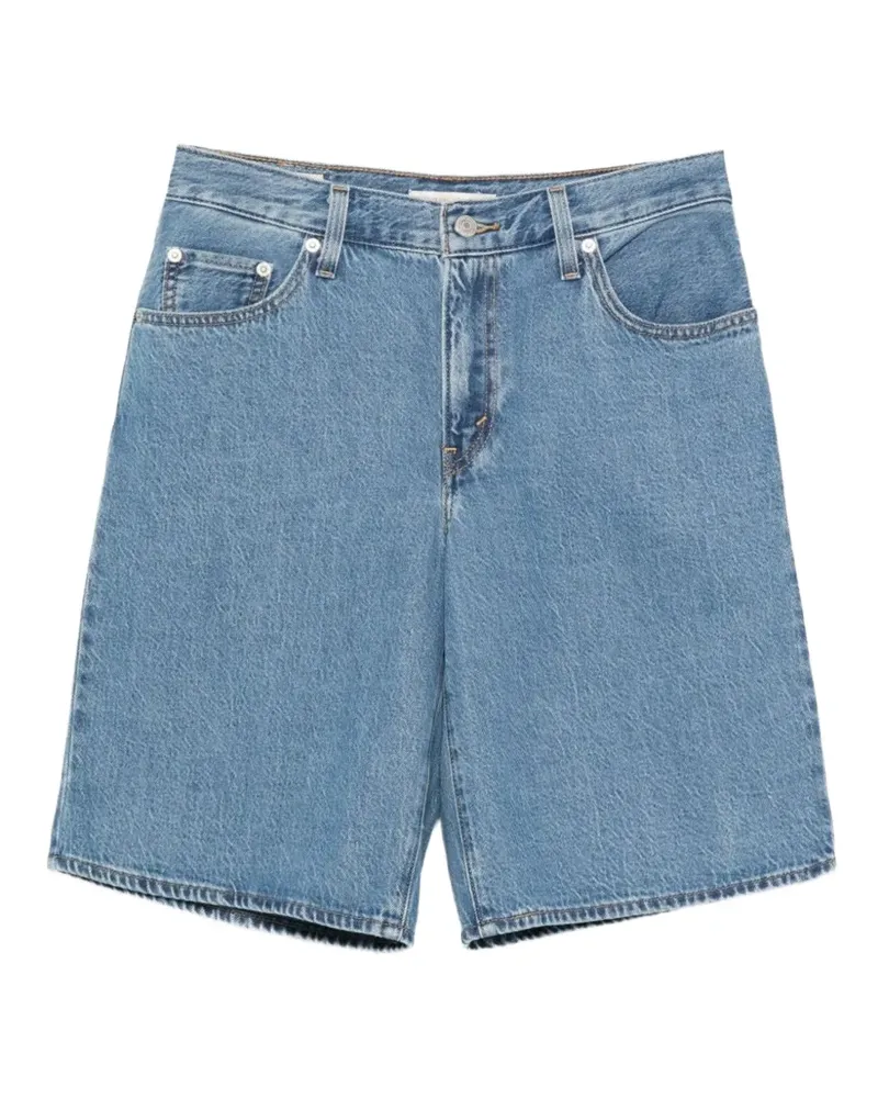 Levi's high-waisted denim shorts - Blau Blau