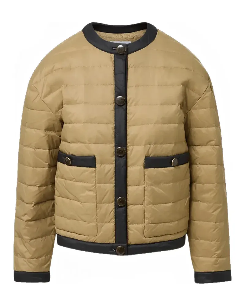 Veronica Beard Gesteppte Pearson Daunenjacke - Nude Nude