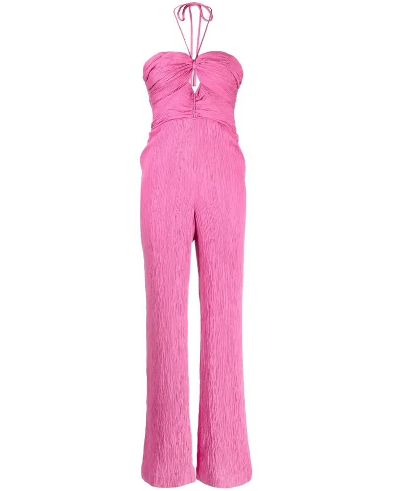 Alexis Jada Neckholder-Jumpsuit - Rosa Rosa