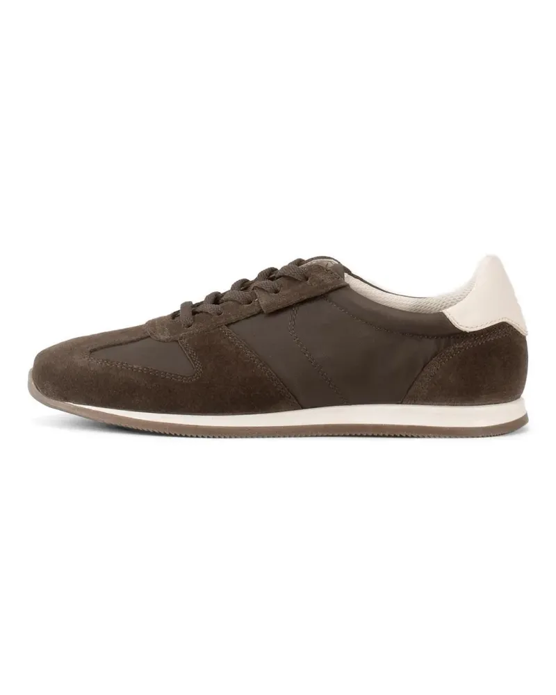 Vagabond suede-panelled sneakers - Braun Braun