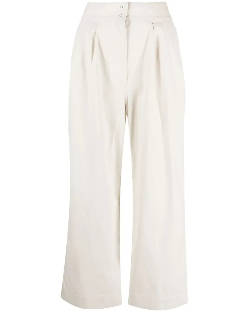 Margaret Howell Weite Bundfaltenhose - Nude Nude