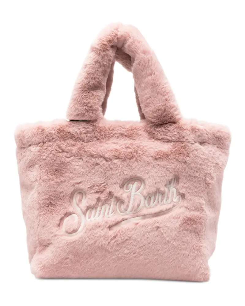 MC2 Saint Barth Colette Tote Bag aus Faux Fur - Rosa Rosa