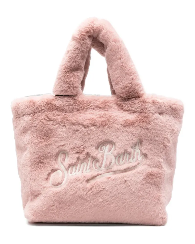 MC2 Saint Barth Colette Tote Bag aus Faux Fur - Rosa Rosa