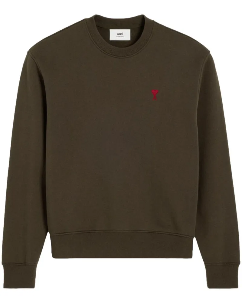 AMI Paris Ami de Coeur Sweatshirt - Braun Braun