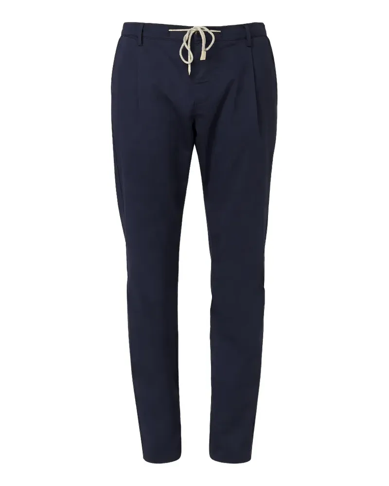 Eleventy drawstring pleated trousers - Blau Blau