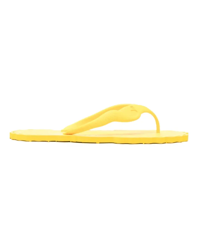 Zimmermann Seafoam flip-flops - Gelb Gelb