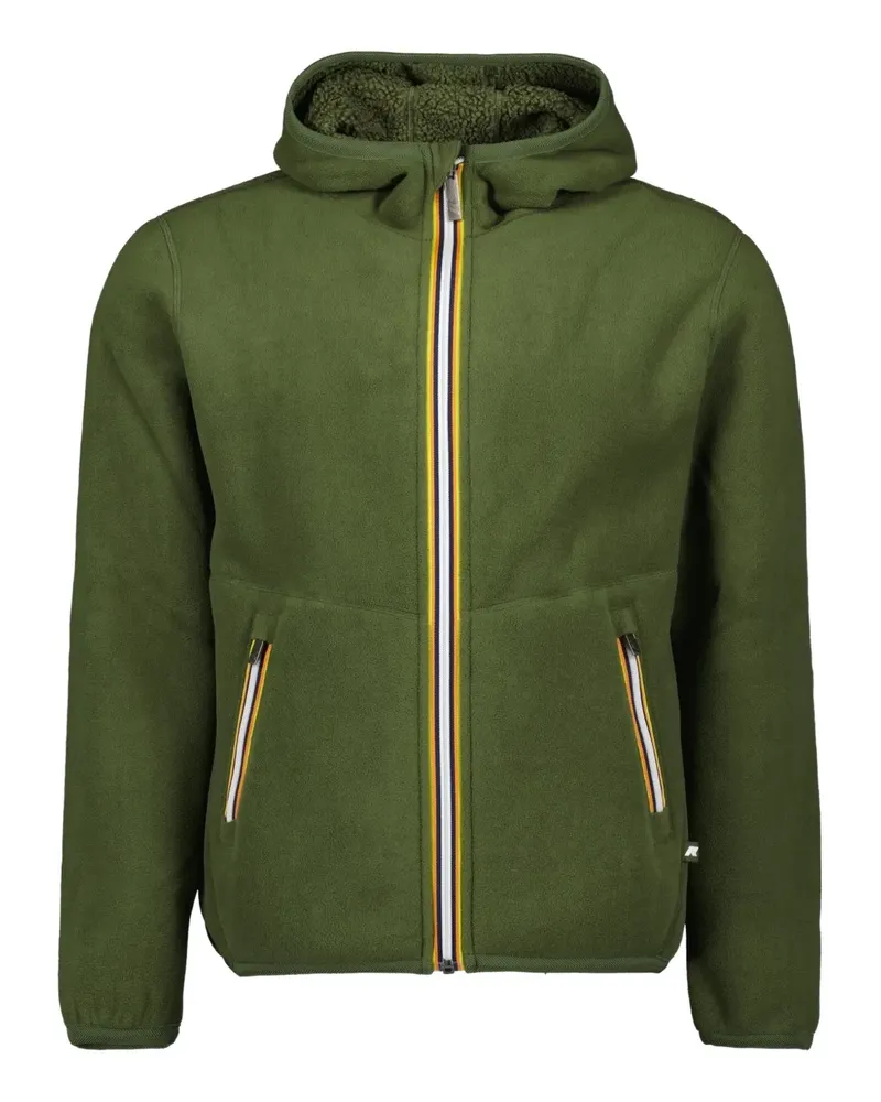 K-Way Jack Jacke mit Reißverschluss - Grün Grün