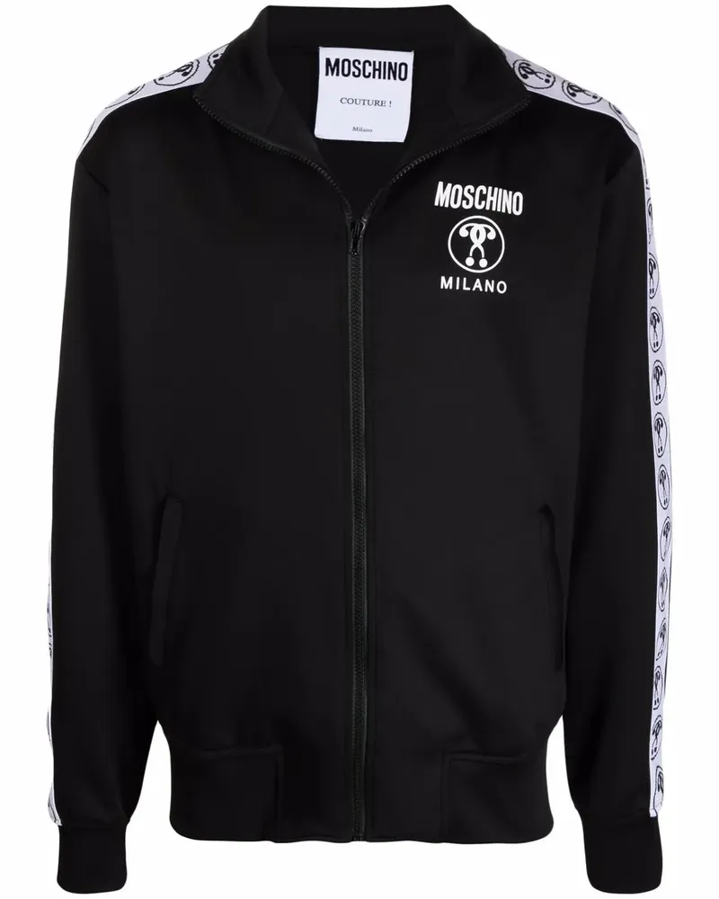 Moschino Pullover mit Reißverschluss - Schwarz Schwarz