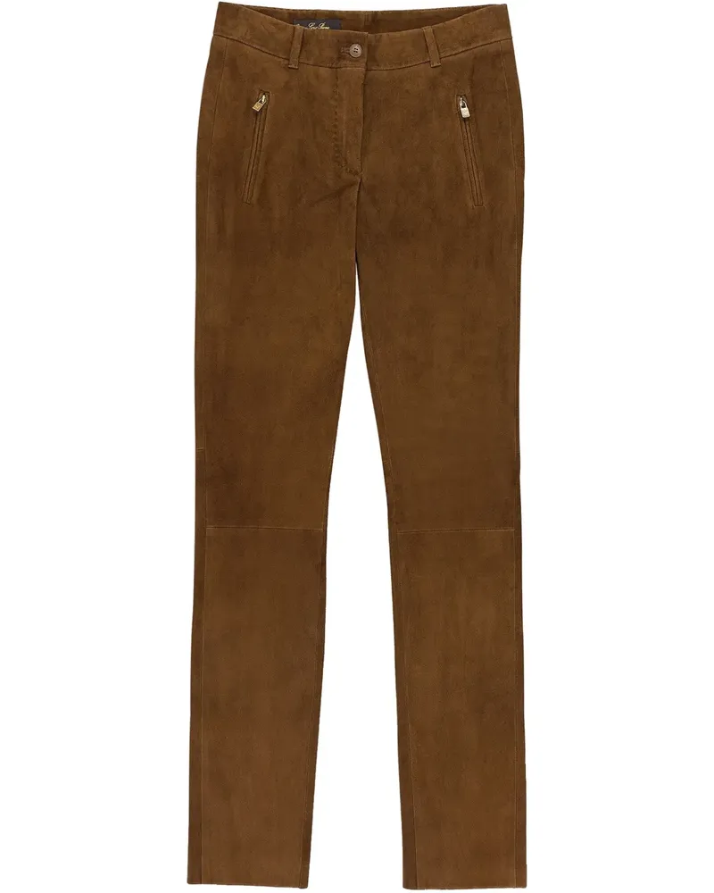 Loro Piana Hose mit geradem Bein - Braun Braun