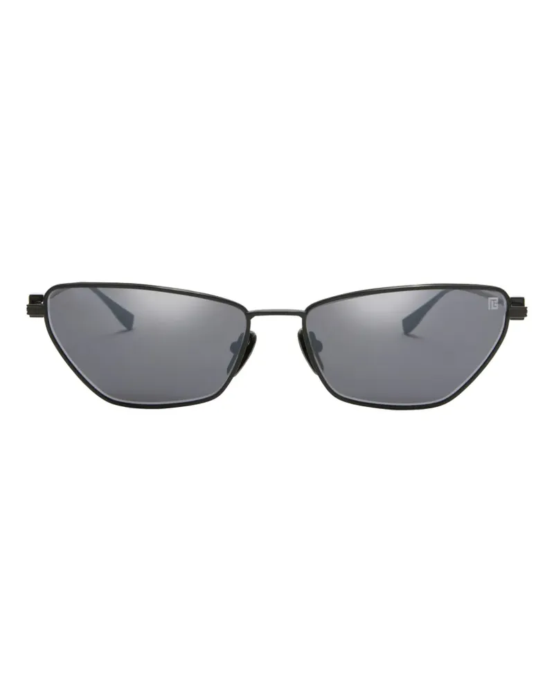 Balmain Cat-Eye-Sonnenbrille - Schwarz Schwarz