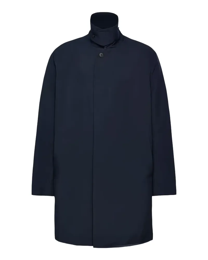 HUGO BOSS high-neck jacket - Blau Blau