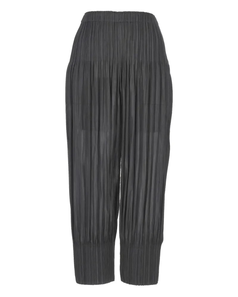 Issey Miyake Hose mit Bundfalten - Grau Grau