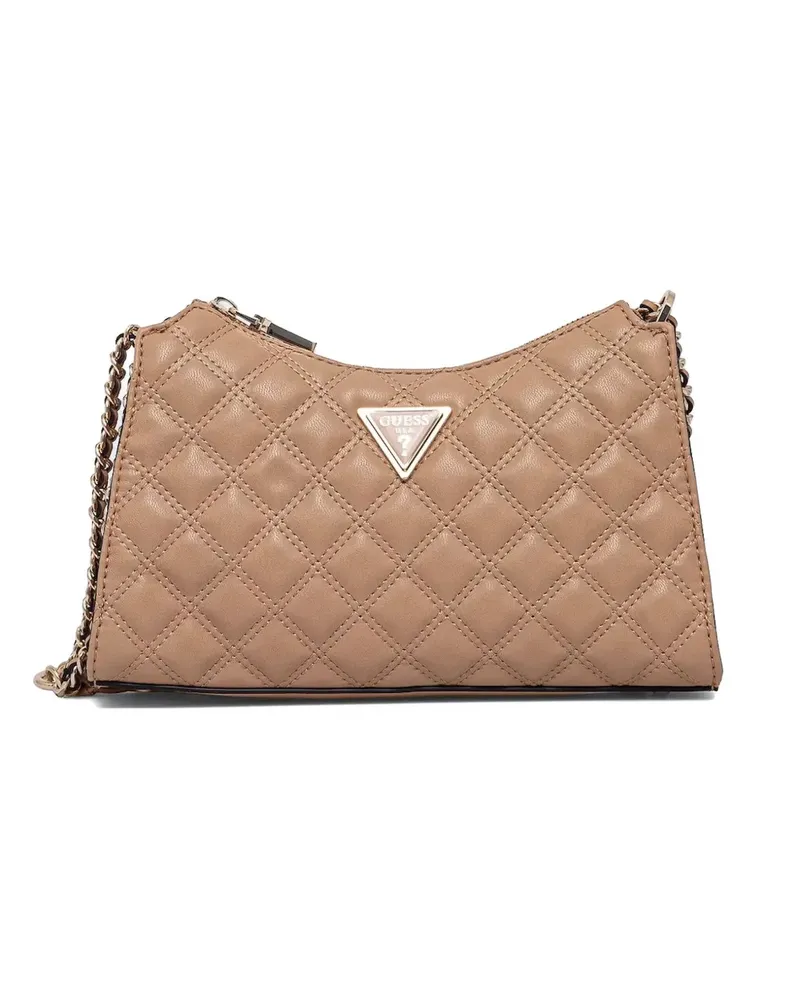 Guess Gesteppte Schultertasche - Nude Nude