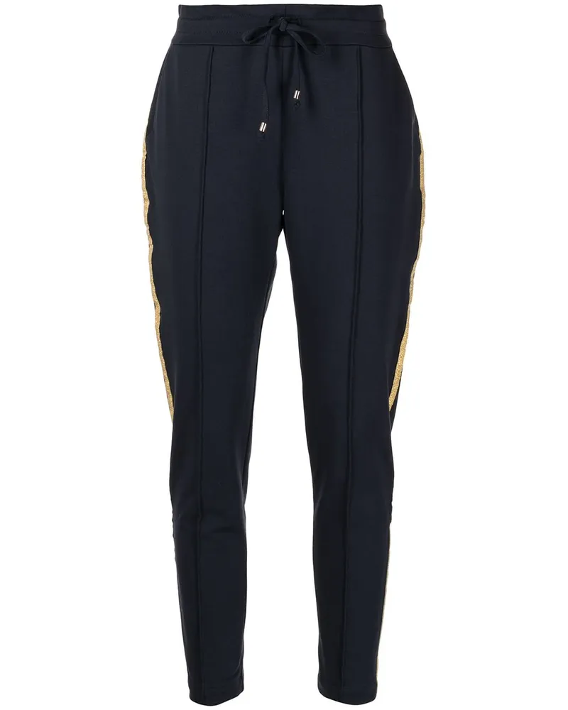 MADISON.MAISON Jogginghose mit Streifen - Blau Blau