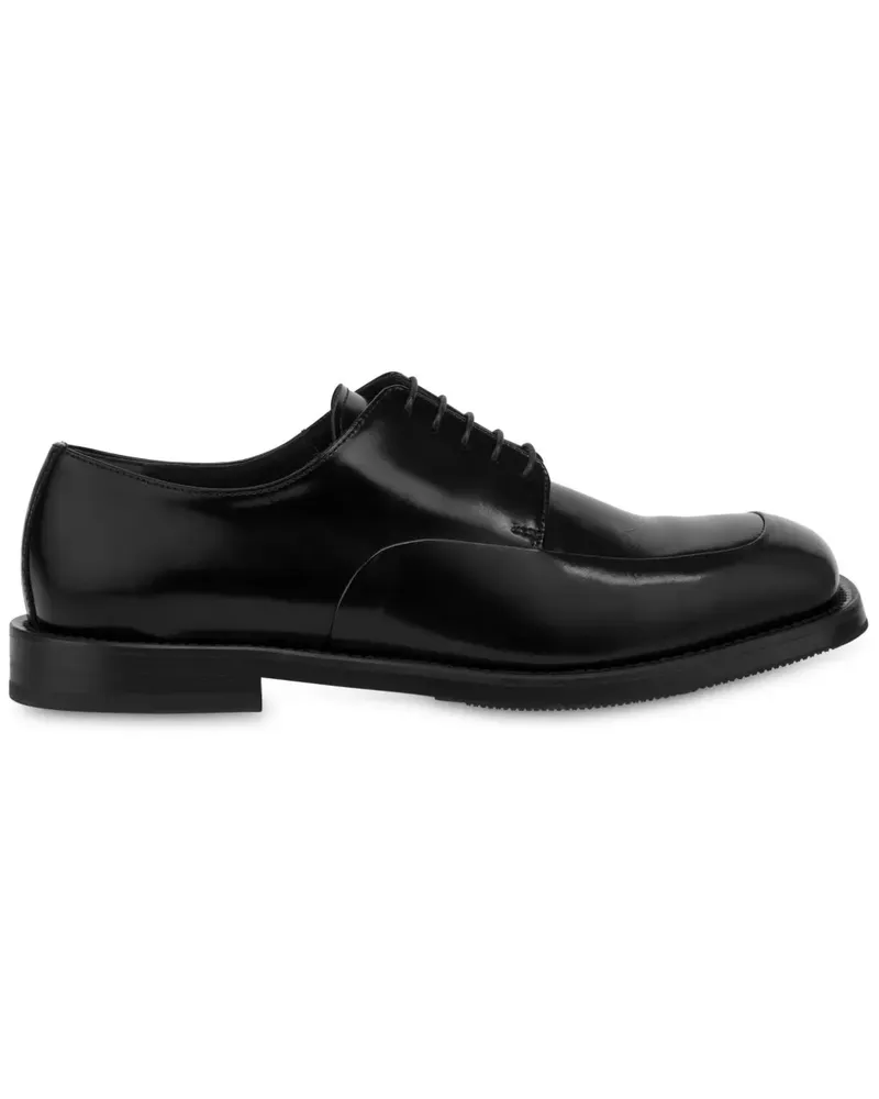 Moschino Oxford-Schuhe aus Leder - Schwarz Schwarz