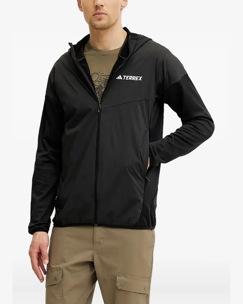 adidas Jacke mit "Terrex"-Stickerei - Schwarz Schwarz