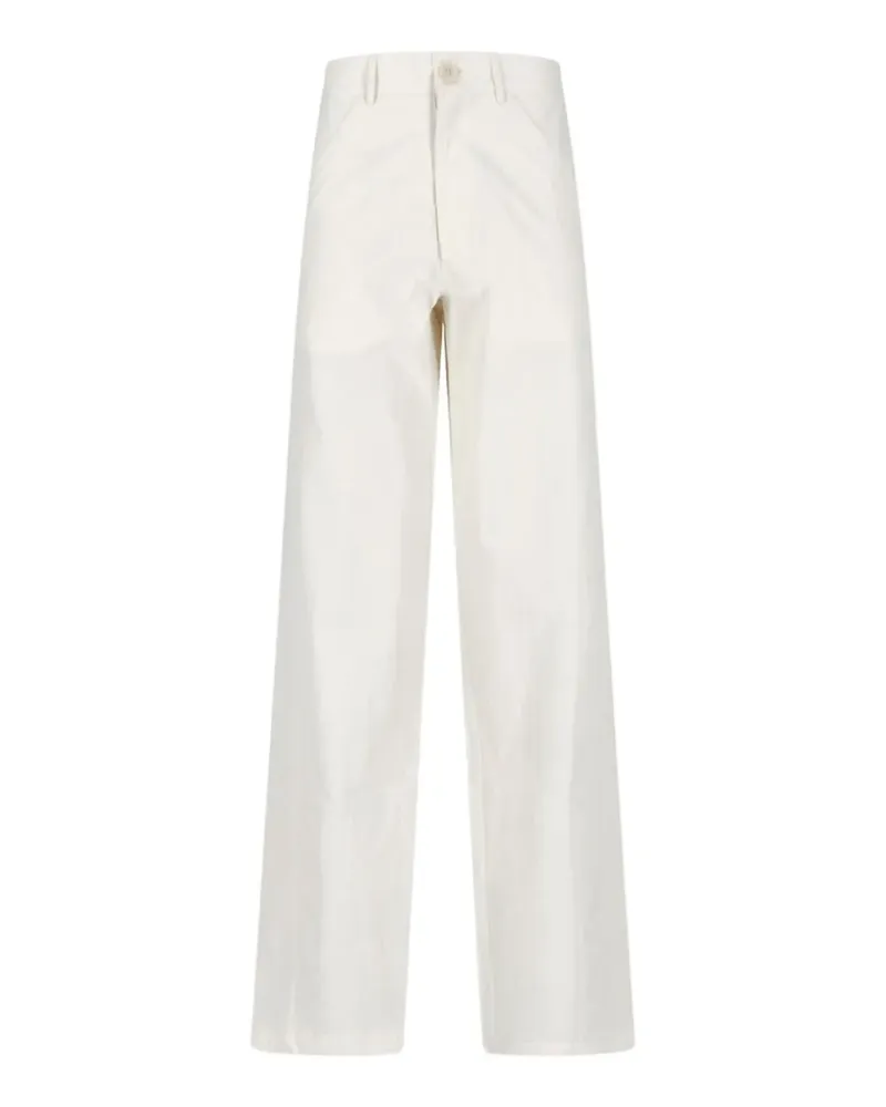 Paloma Wool Hose mit geradem Bein - Weiß Weiß