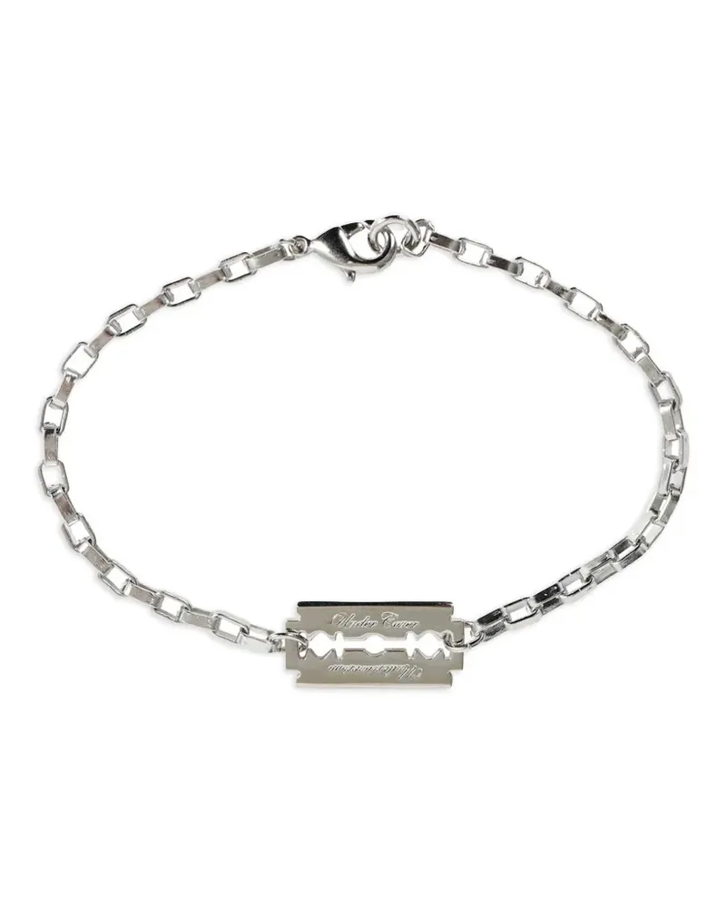 Undercover Kettenarmband mit Rasierklinge - Silber Silber