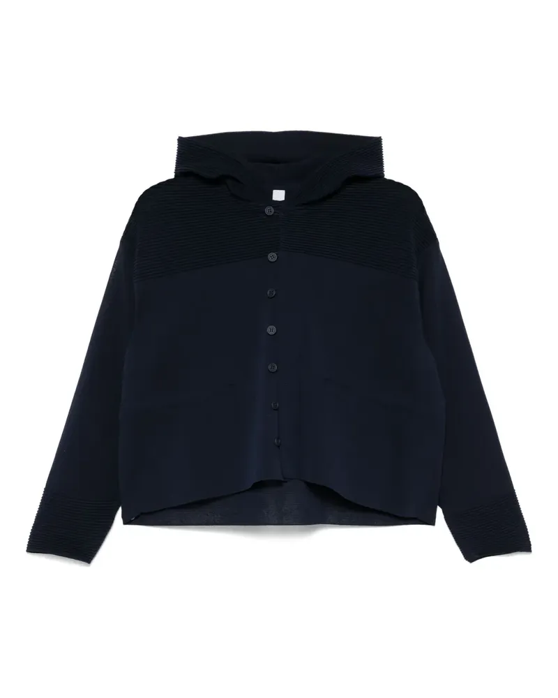 CFCL Milan Hoop Kapuzenjacke - Blau Blau