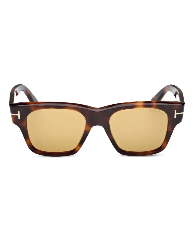 Tom Ford Sonnenbrille in Schildpattoptik - Braun Braun