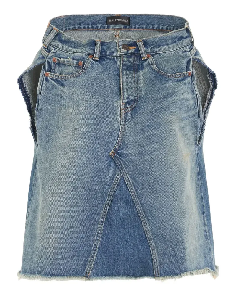 Balenciaga Asymmetrisches Top - Blau Blau