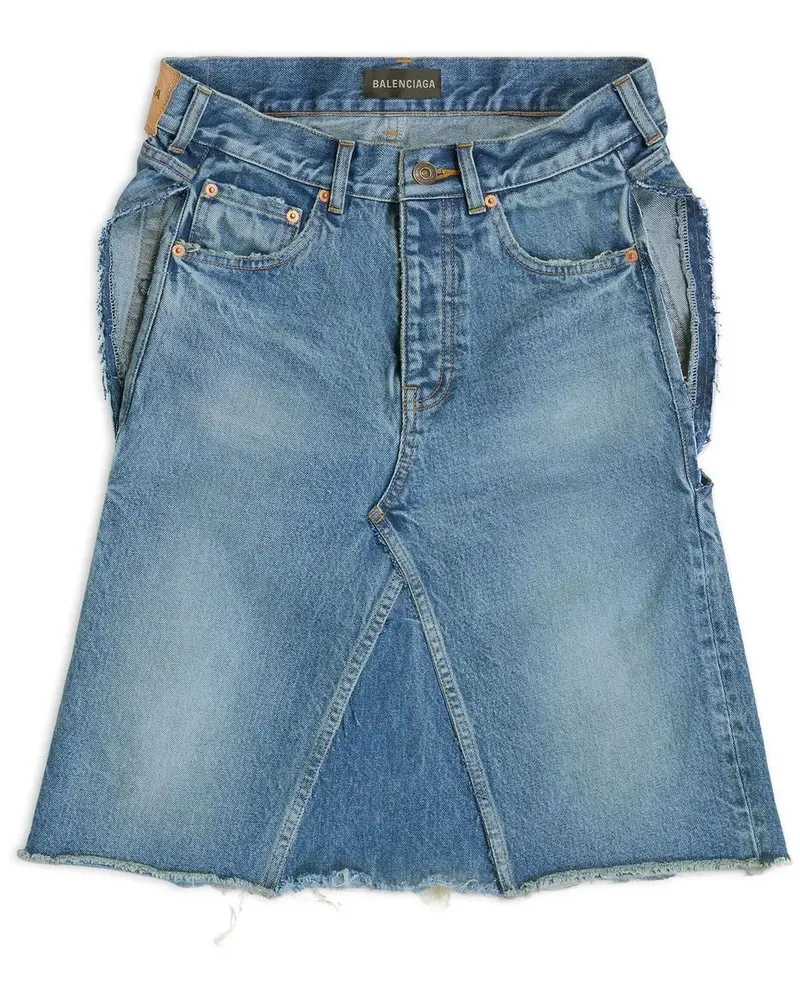 Balenciaga Asymmetrisches Top - Blau Blau