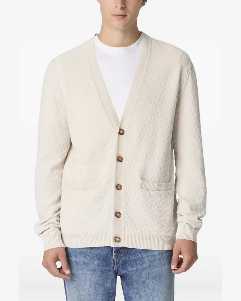 Missoni V-neck cardigan - Nude Nude