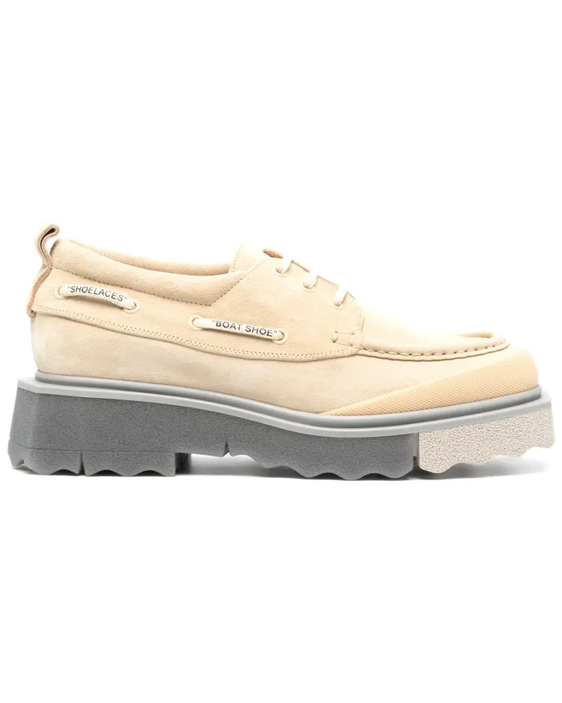 OFF-WHITE Loafer mit Schnürung - Nude Nude