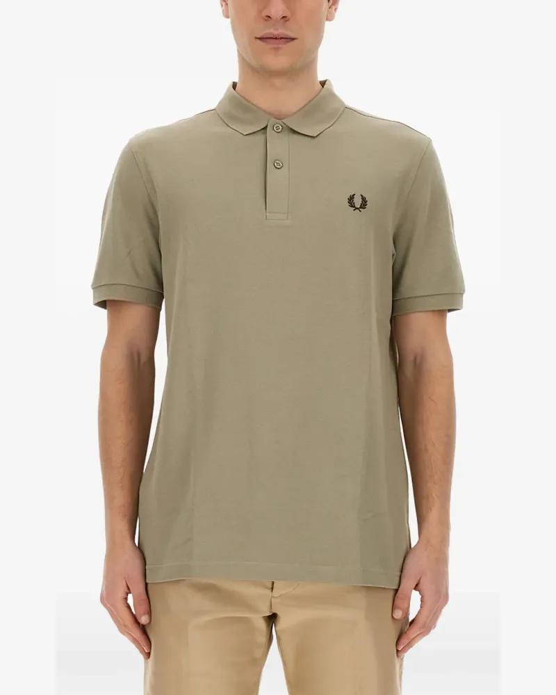 Fred Perry Poloshirt mit Logo-Stickerei - Nude Nude