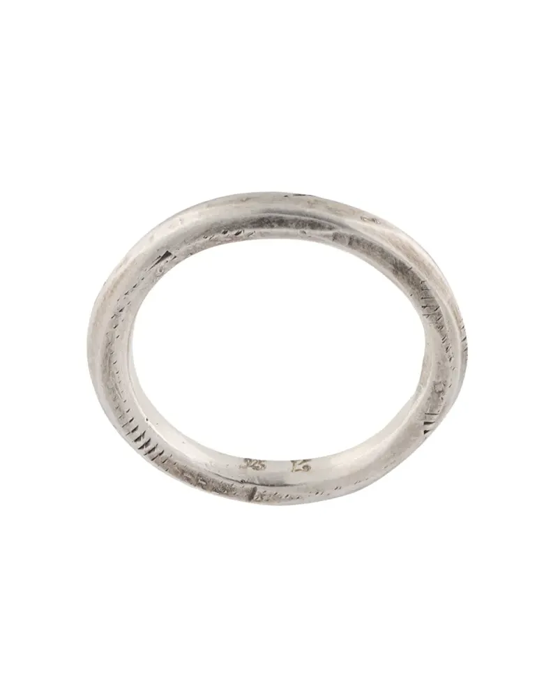 WERKSTATT:MÜNCHEN Klassischer Ring - Silber Silber
