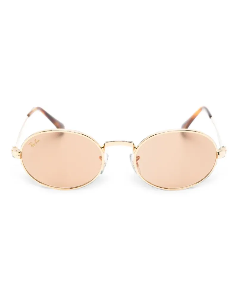 Ray Ban x Asap Rocky oval-frame sunglasses - Gold Gold