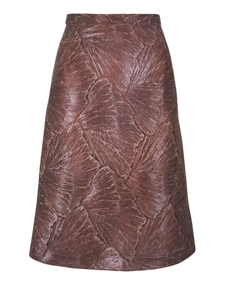 Akris lace skirt - Braun Braun