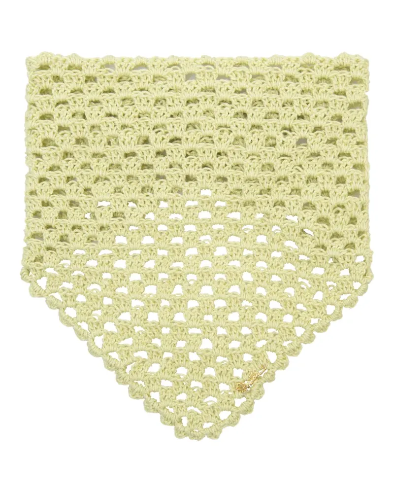 ISOLDA Gehäkeltes Graviola Haarschmuck - Gelb Gelb