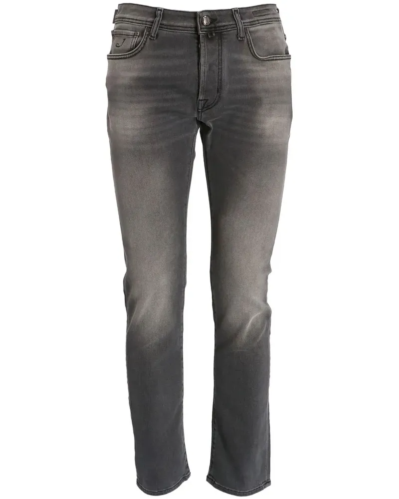 Jacob Cohën Klassische Slim-Fit-Jeans - Grau Grau
