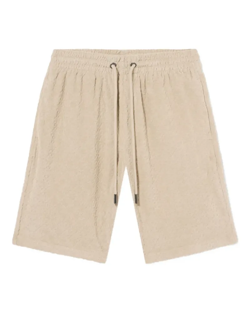 OFF-WHITE Off Arrow Terry Shorts - Nude Nude