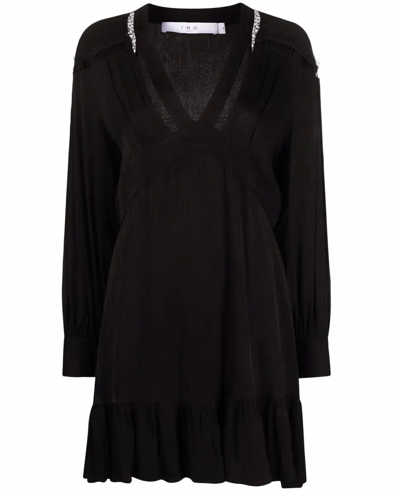 IRO Klassisches Kleid - Schwarz Schwarz