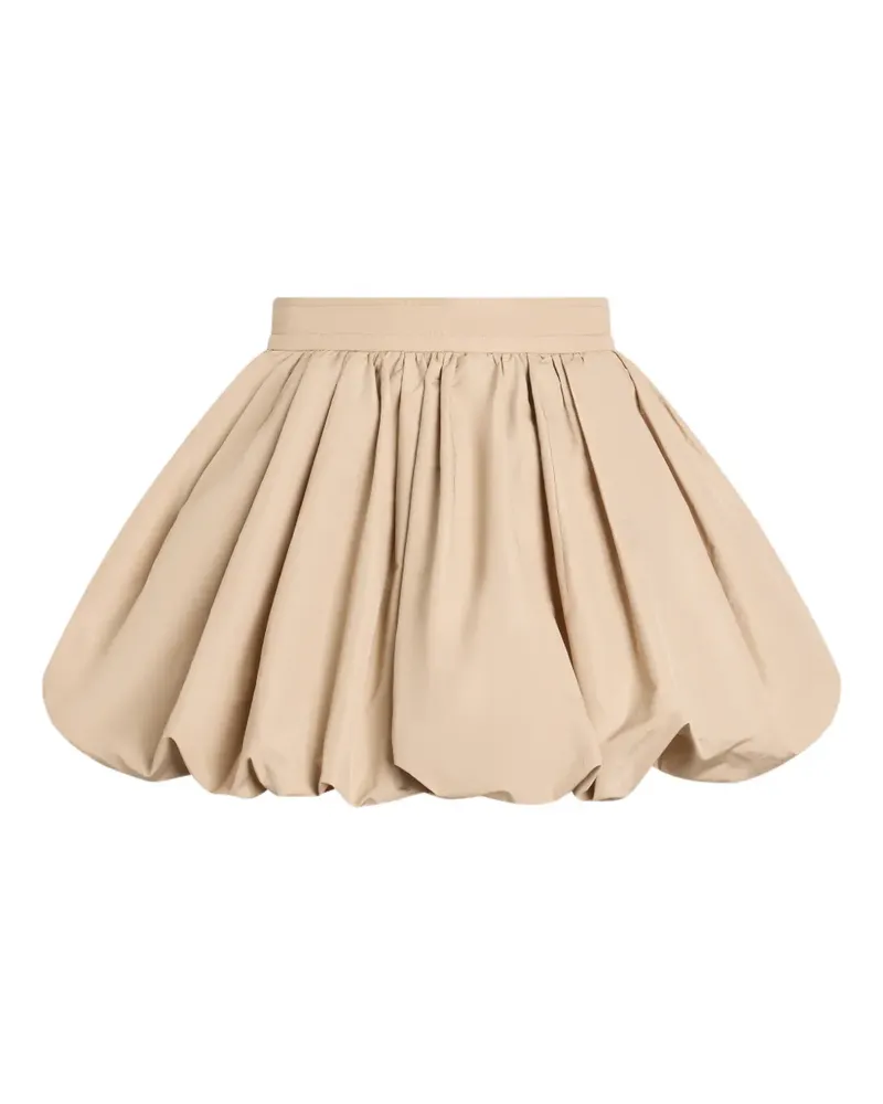 Patou Bloomer Minirock mit Falten - Nude Nude