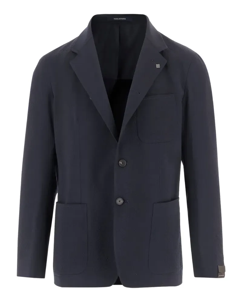 Tagliatore buttoned blazer - Blau Blau