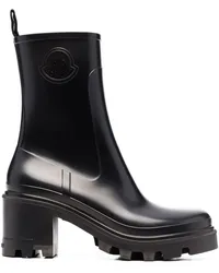 Moncler Stiefel mit Logo-Prägung 70mm Schwarz