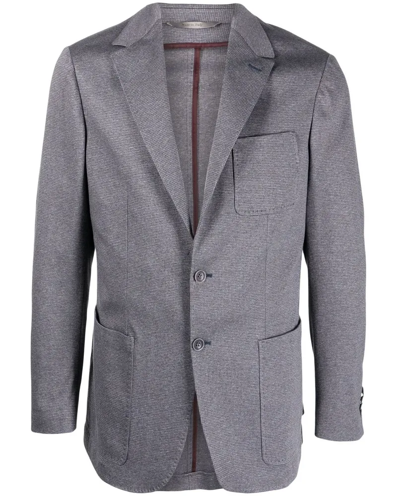 Canali Einreihiges Sakko - Grau Grau