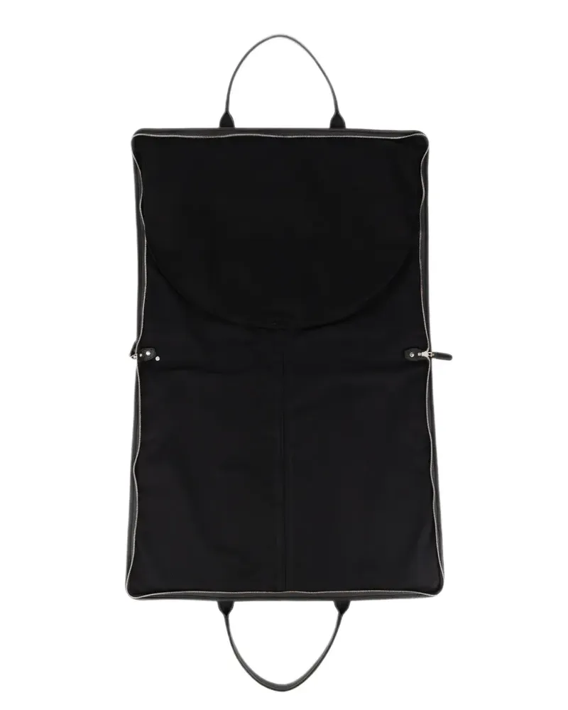 Brioni Kleidersack aus gekörntem Leder - Grau Grau