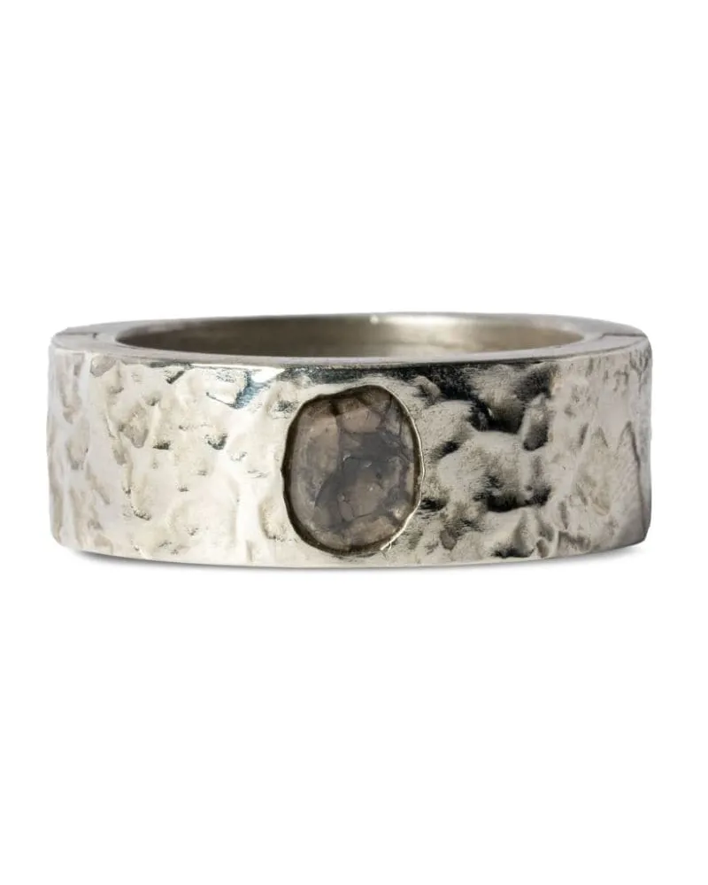 Parts Of Four Sistema Ring aus Sterlingsilber mit Diamanten Silber