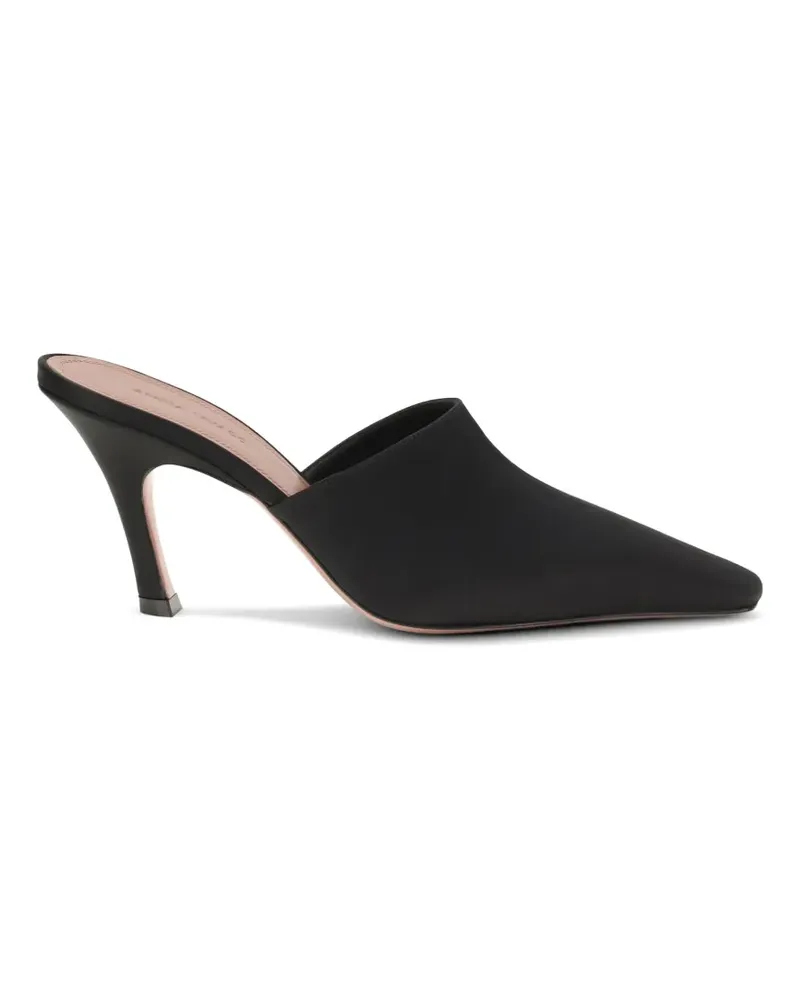 Amina Muaddi Jamie pointed-toe mules - Schwarz Schwarz