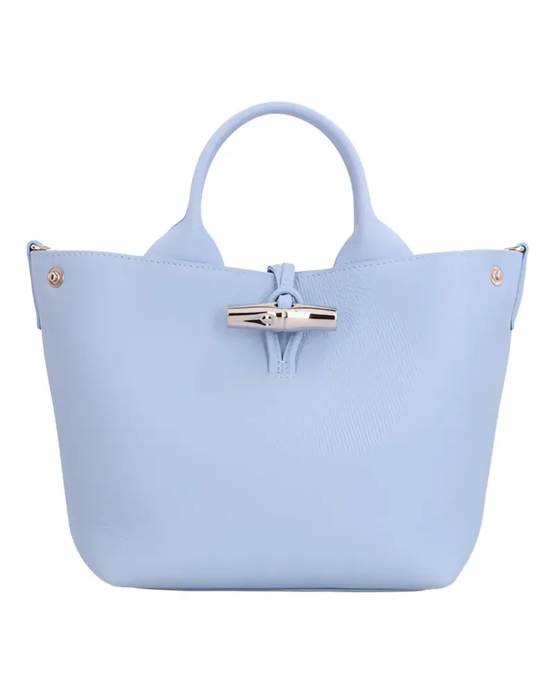 Longchamp small Le Roseau toggle-fastening tote bag - Blau Blau