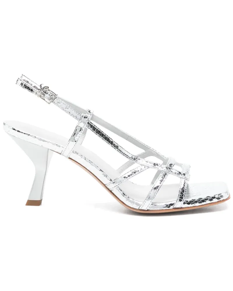 Sergio Levantesi Ivana Sandalen 75mm - Silber Silber